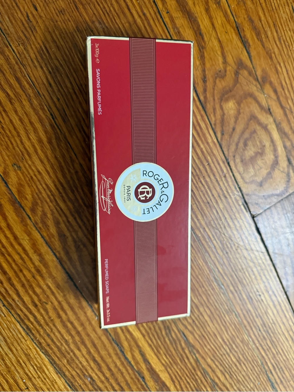 Roger & Gallet Red Perfumed Soap Gift Box
